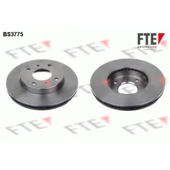 Jeu de 2 disques de frein avant FTE BS3775