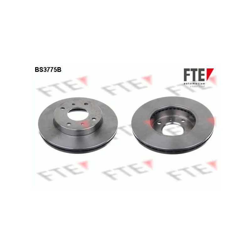 Jeu de 2 disques de frein avant FTE BS3775B