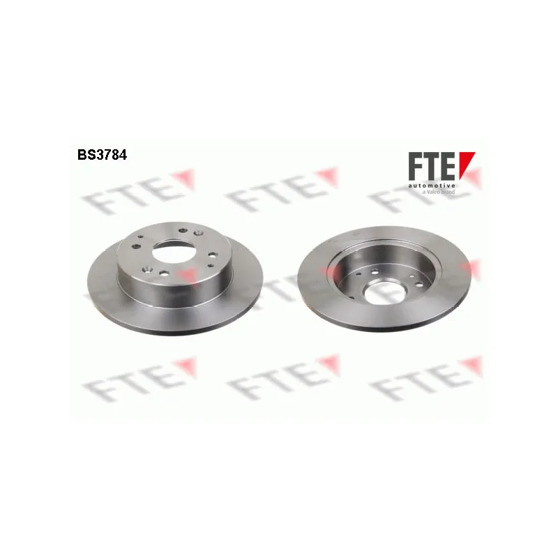 Jeu de 2 disques de frein arrière FTE BS3784