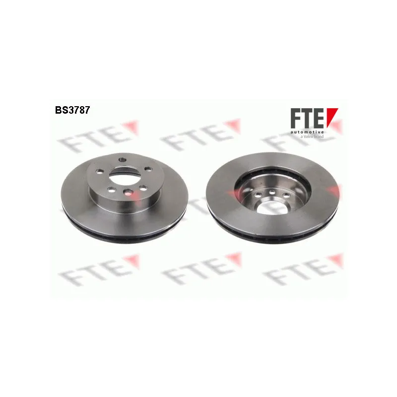 Jeu de 2 disques de frein avant FTE BS3787