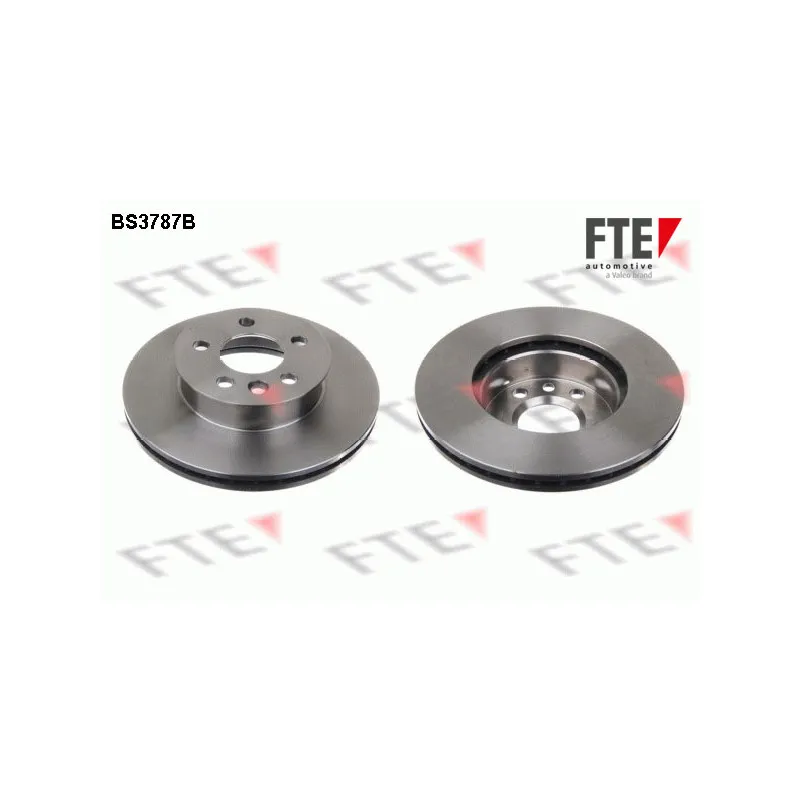 Jeu de 2 disques de frein avant FTE BS3787B