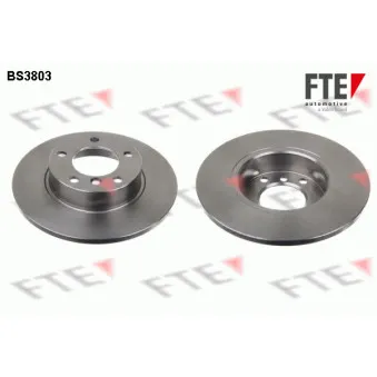 Jeu de 2 disques de frein avant FTE BS3803