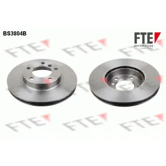 Jeu de 2 disques de frein avant FTE BS3804B