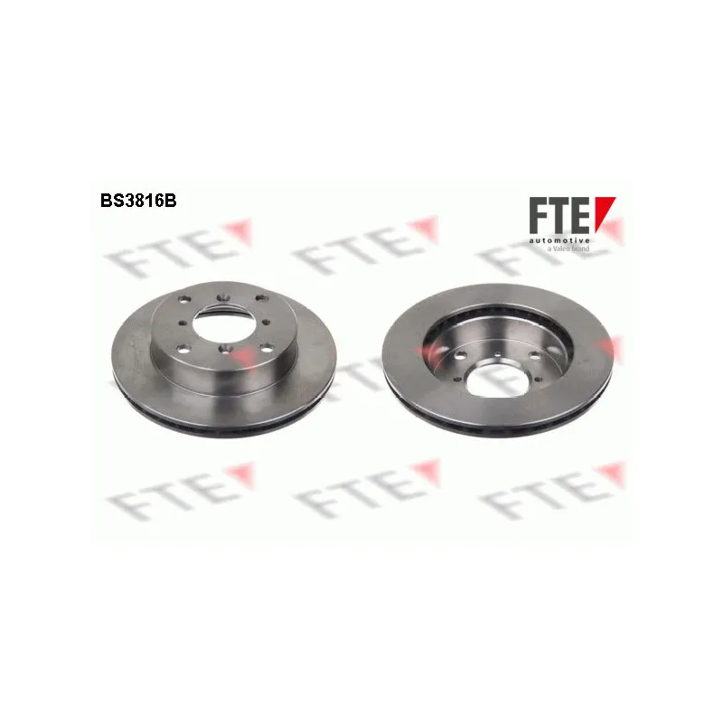 Jeu de 2 disques de frein avant FTE BS3816B