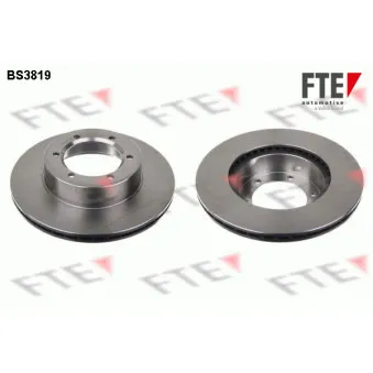Jeu de 2 disques de frein avant FTE BS3819