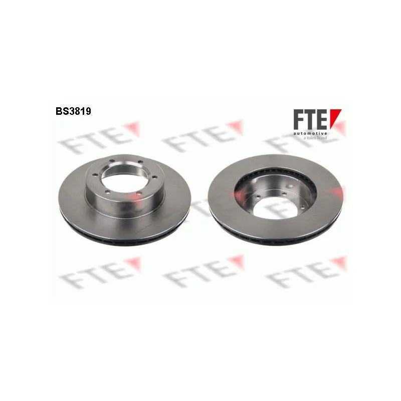 Jeu de 2 disques de frein avant FTE BS3819