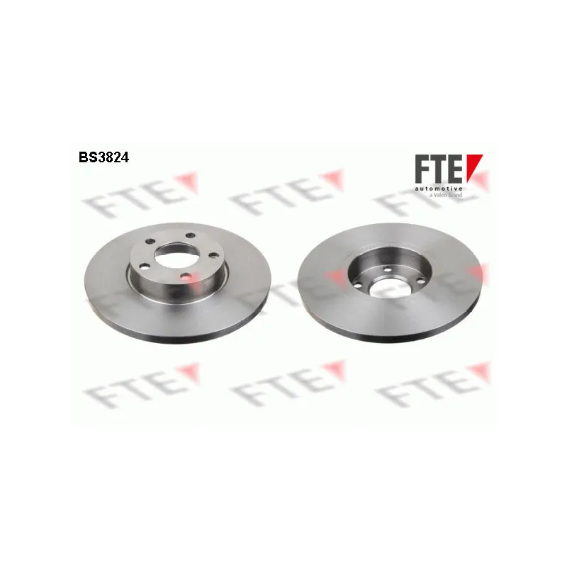 Jeu de 2 disques de frein avant FTE BS3824