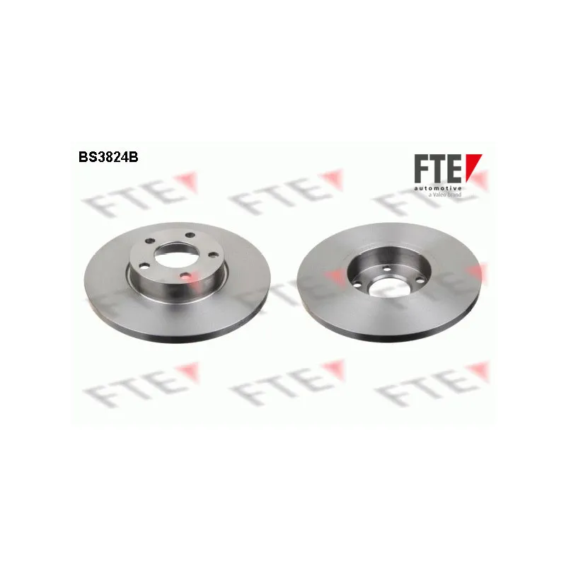 Jeu de 2 disques de frein avant FTE BS3824B