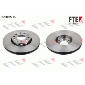 Jeu de 2 disques de frein avant FTE BS3825HB