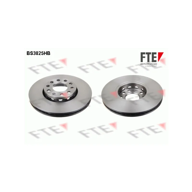 Jeu de 2 disques de frein avant FTE BS3825HB
