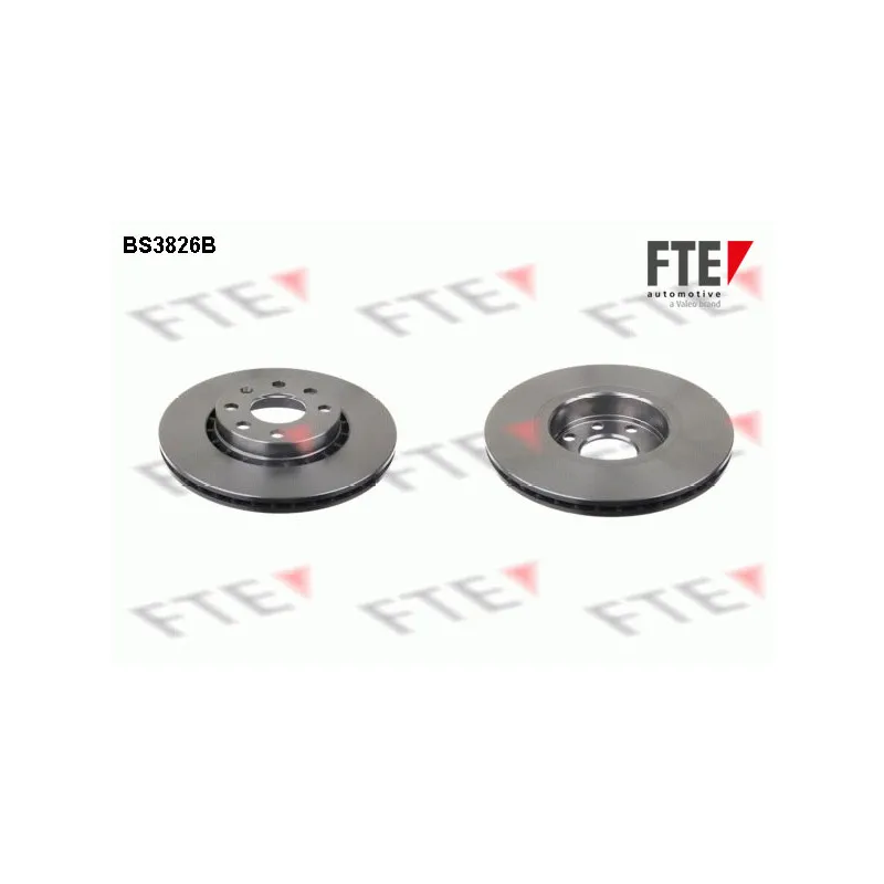 Jeu de 2 disques de frein avant FTE BS3826B