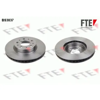 Jeu de 2 disques de frein avant FTE BS3837