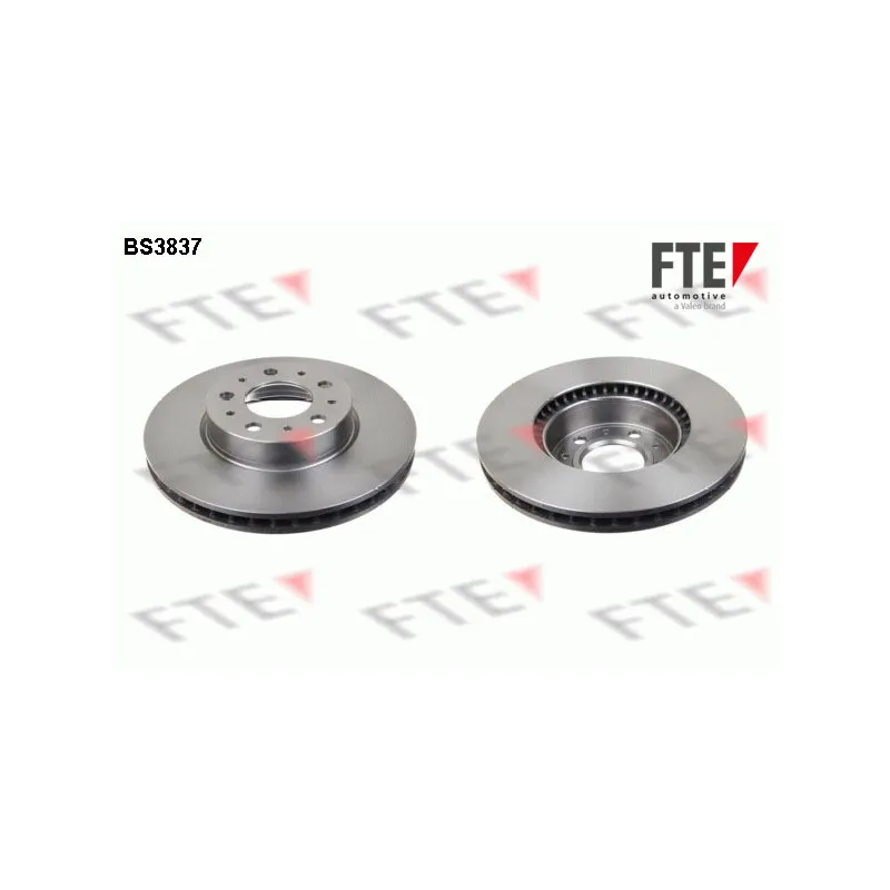 Jeu de 2 disques de frein avant FTE BS3837