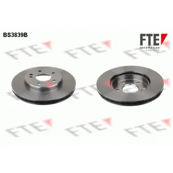 Jeu de 2 disques de frein avant FTE BS3839B