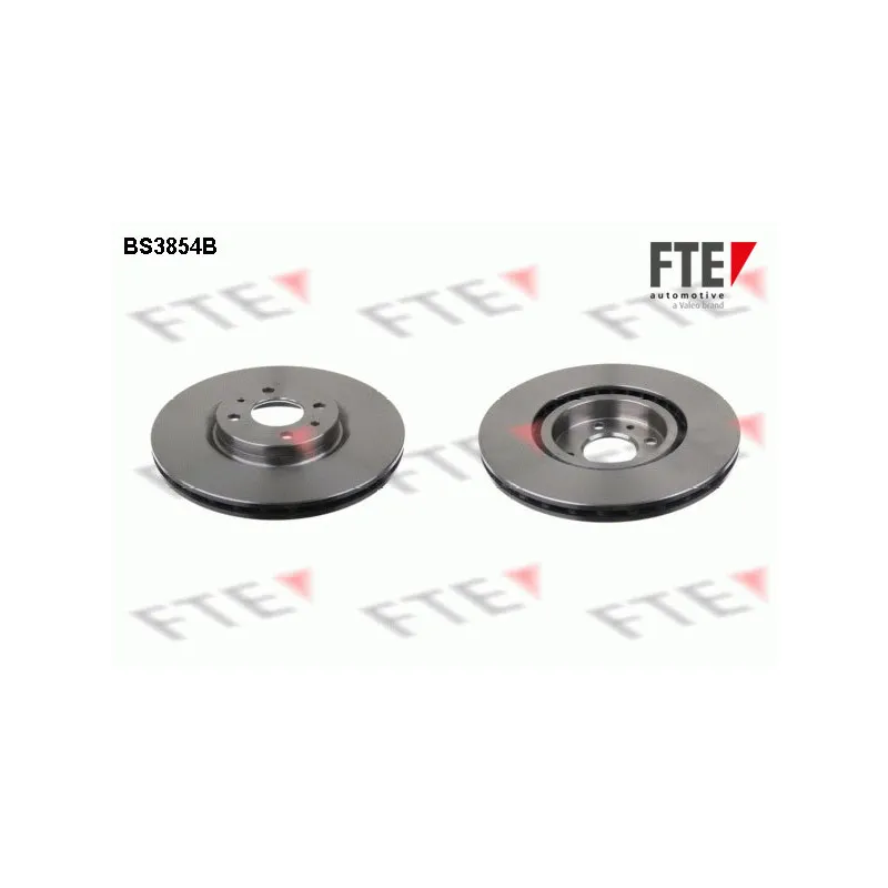 Jeu de 2 disques de frein avant FTE BS3854B