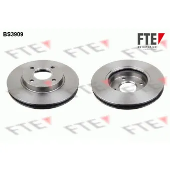 Jeu de 2 disques de frein avant FTE BS3909