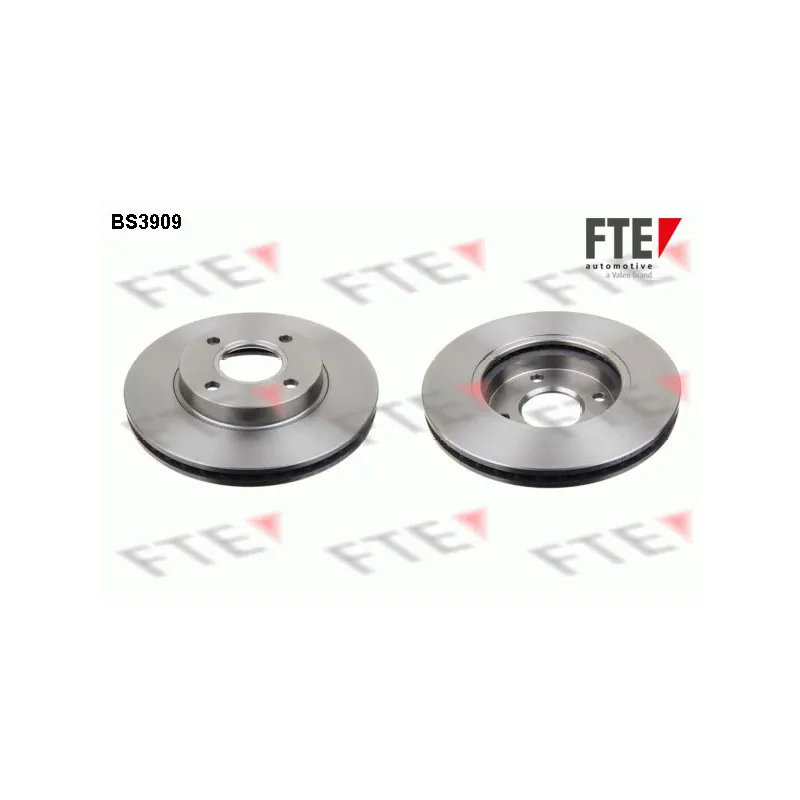 Jeu de 2 disques de frein avant FTE BS3909