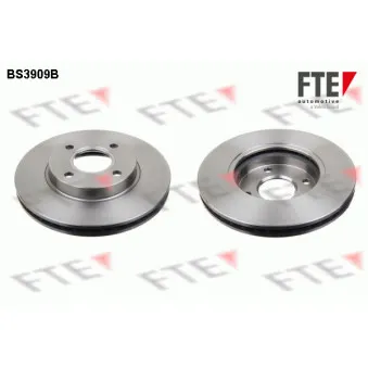 Jeu de 2 disques de frein avant FTE BS3909B