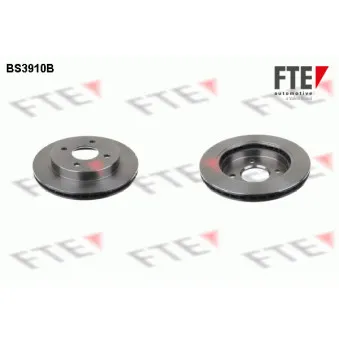 Jeu de 2 disques de frein arrière FTE BS3910B