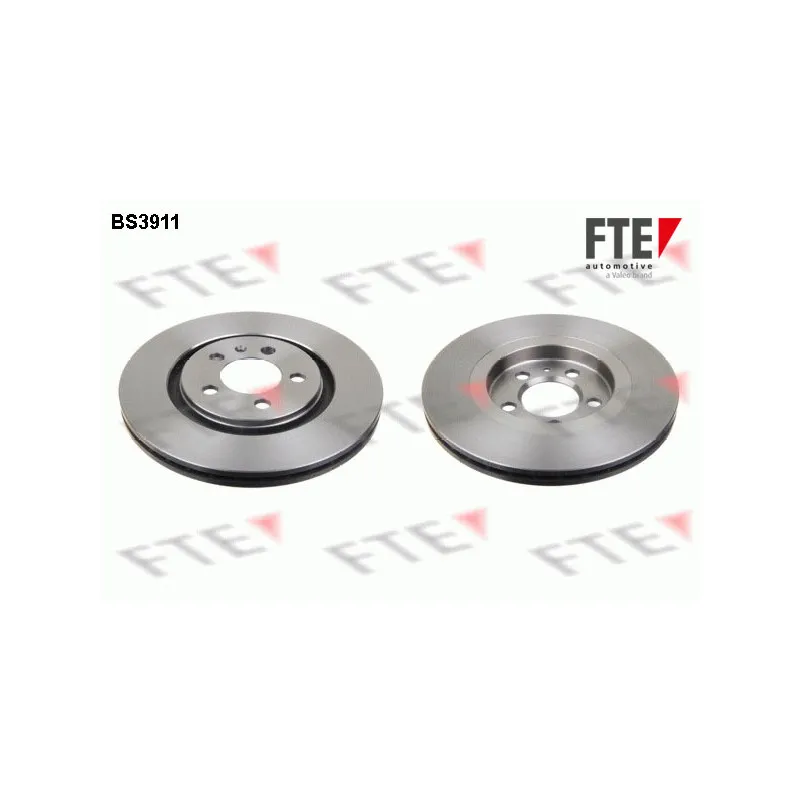 Jeu de 2 disques de frein avant FTE BS3911