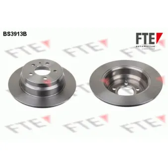 Jeu de 2 disques de frein arrière FTE BS3913B