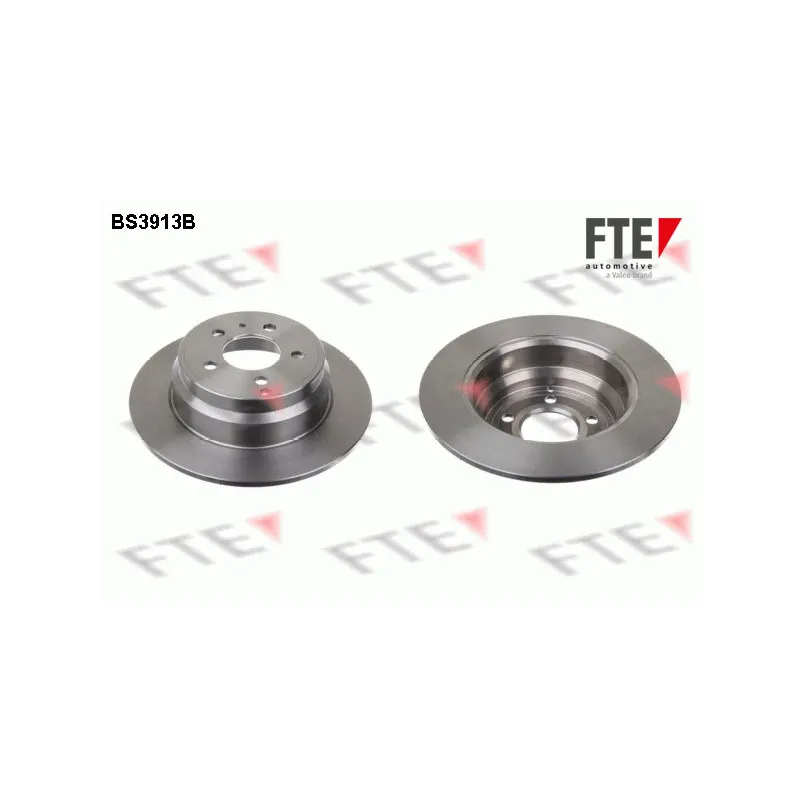 Jeu de 2 disques de frein arrière FTE BS3913B
