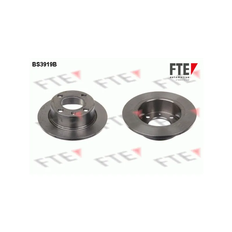 Jeu de 2 disques de frein arrière FTE BS3919B