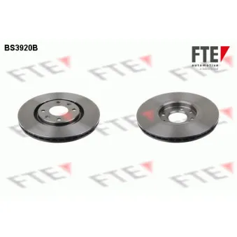 Jeu de 2 disques de frein avant FTE BS3920B