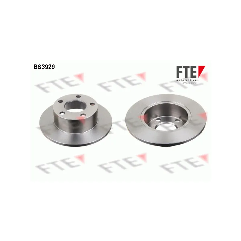 Jeu de 2 disques de frein arrière FTE BS3929