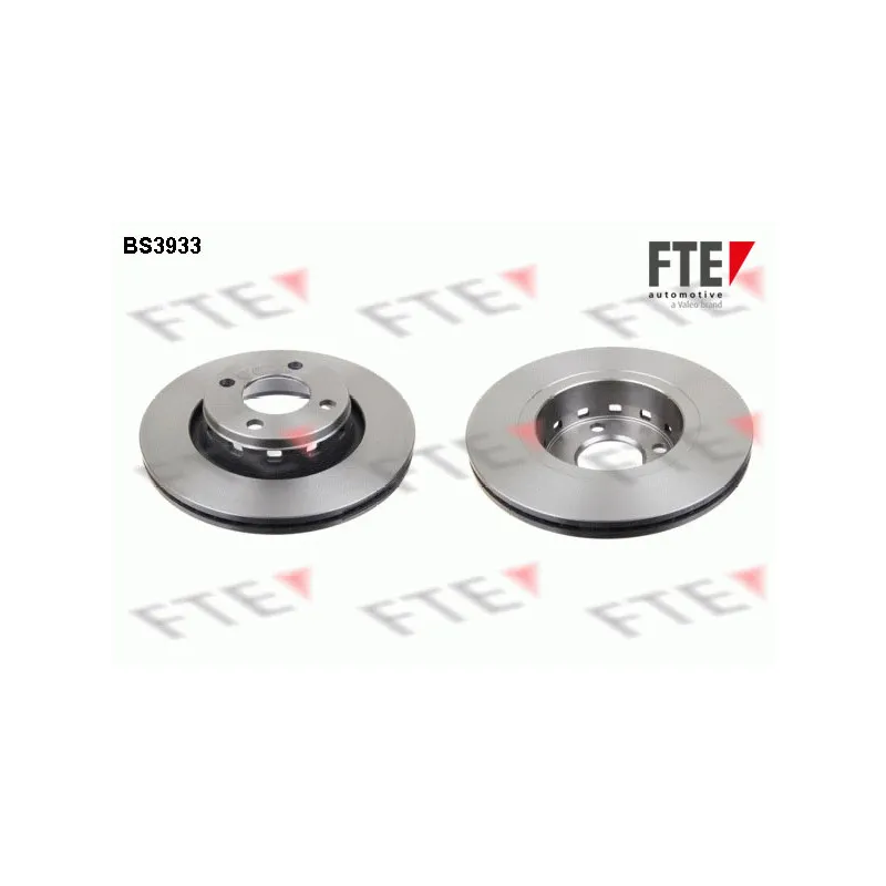 Jeu de 2 disques de frein avant FTE BS3933
