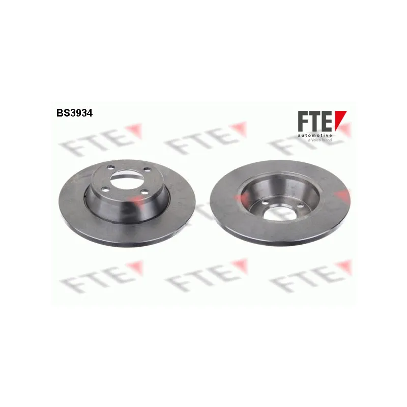 Jeu de 2 disques de frein avant FTE BS3934