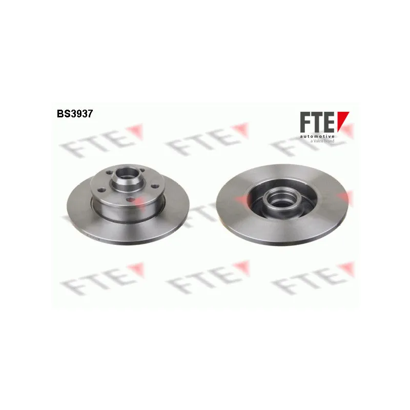 Jeu de 2 disques de frein arrière FTE BS3937