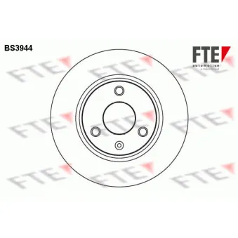 Jeu de 2 disques de frein avant FTE BS3944