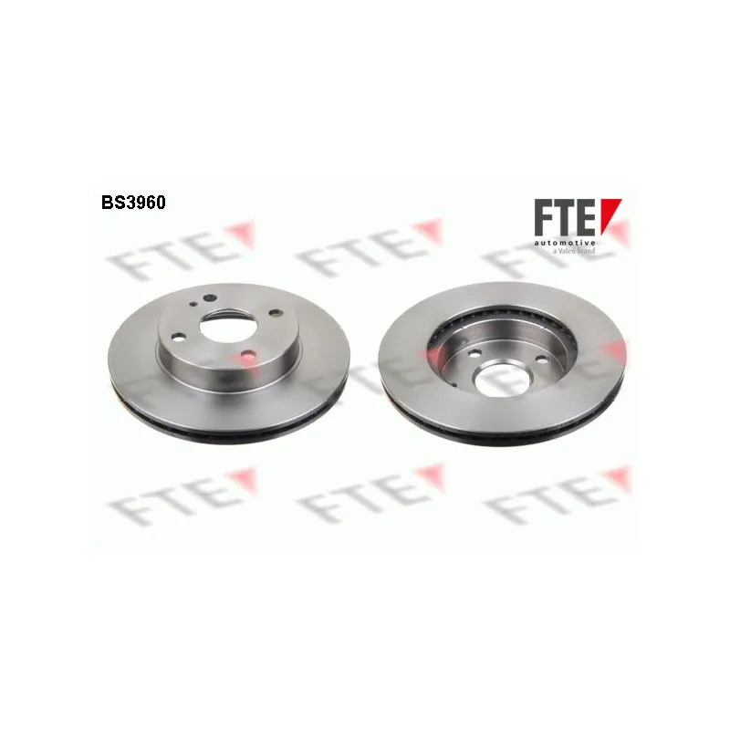 Jeu de 2 disques de frein avant FTE BS3960