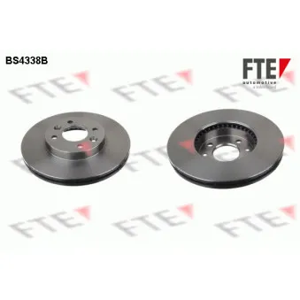 Jeu de 2 disques de frein avant FTE BS4338B