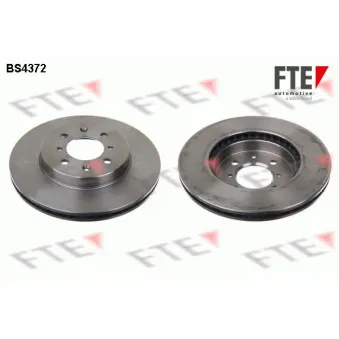 Jeu de 2 disques de frein avant FTE BS4372