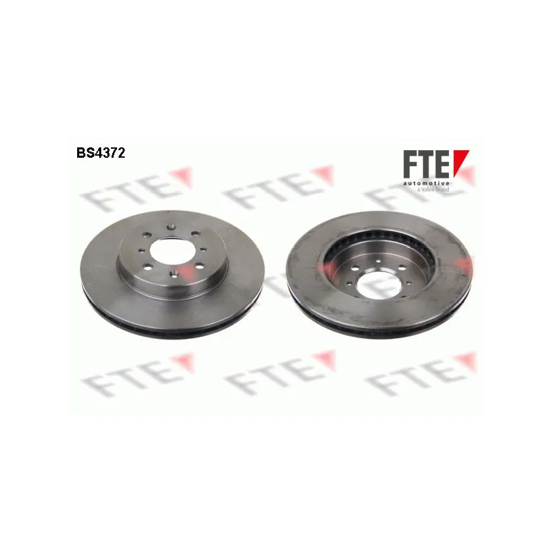 Jeu de 2 disques de frein avant FTE BS4372