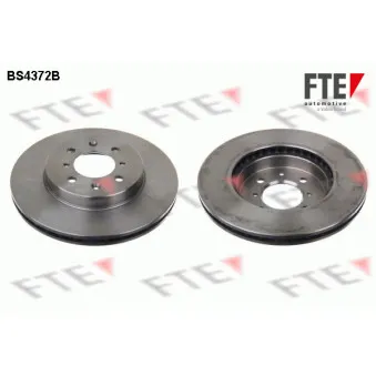 Jeu de 2 disques de frein avant FTE BS4372B