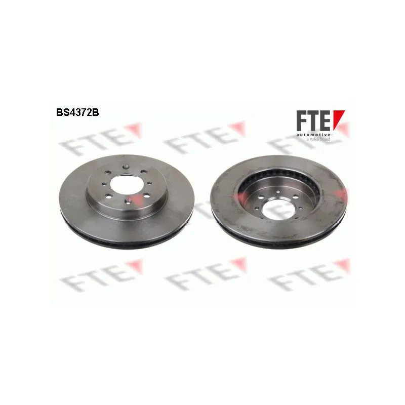 Jeu de 2 disques de frein avant FTE BS4372B