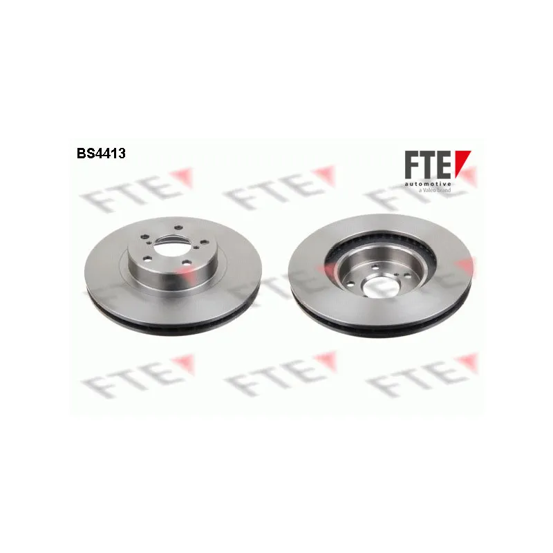 Jeu de 2 disques de frein avant FTE BS4413