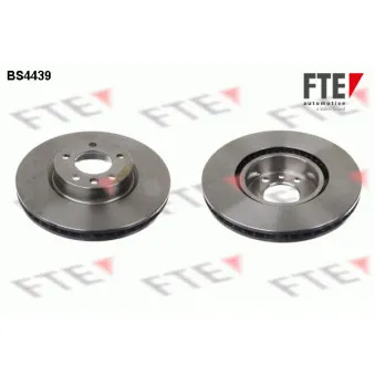 Jeu de 2 disques de frein avant FTE BS4439