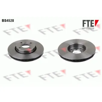 Jeu de 2 disques de frein avant FTE BS4528