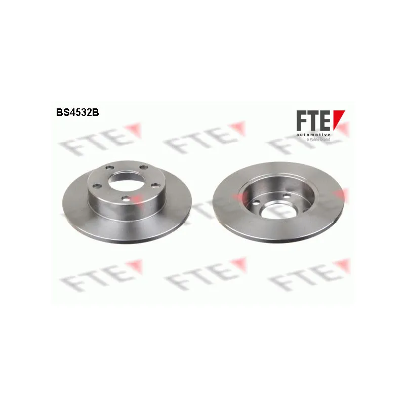 Jeu de 2 disques de frein arrière FTE BS4532B
