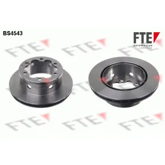 Jeu de 2 disques de frein arrière FTE BS4543