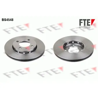 Jeu de 2 disques de frein avant FTE BS4548