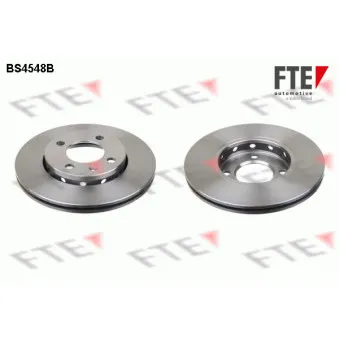 Jeu de 2 disques de frein avant FTE BS4548B