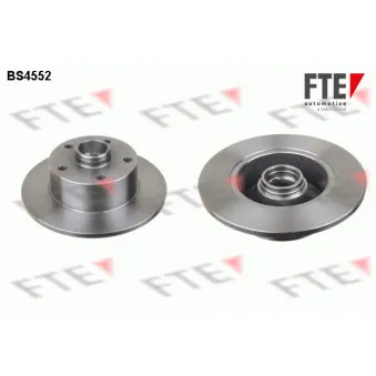 Jeu de 2 disques de frein arrière FTE BS4552