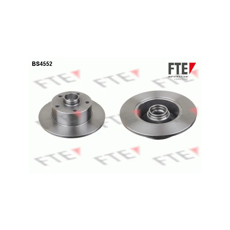 Jeu de 2 disques de frein arrière FTE BS4552