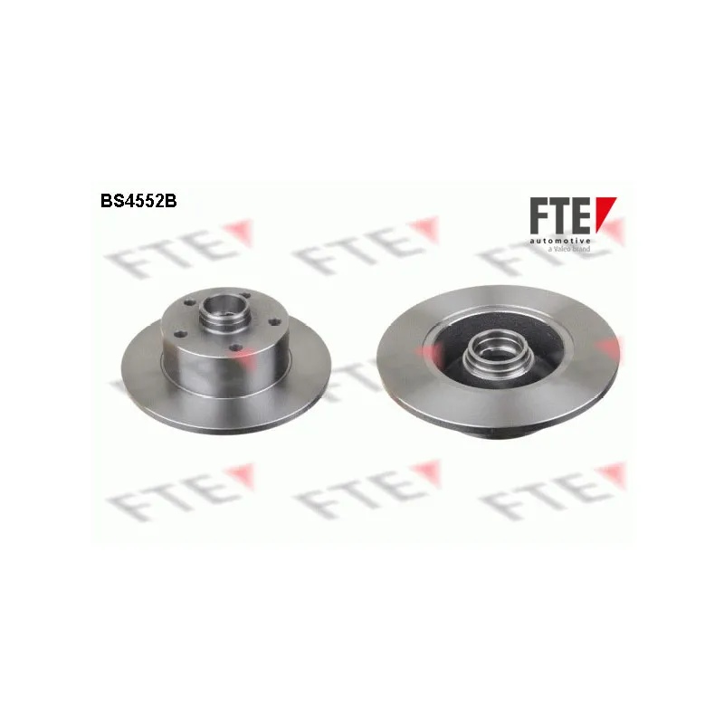 Jeu de 2 disques de frein arrière FTE BS4552B