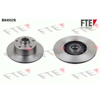 Jeu de 2 disques de frein arrière FTE BS4552S